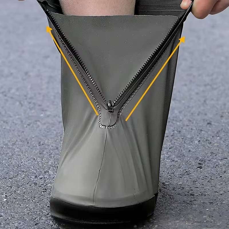 1 Pair Rain Shoe Cover Lightweight Weather Suitable For Men & Women view 3