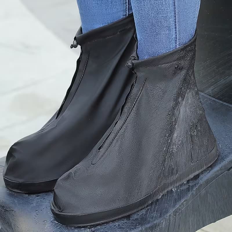 1 Pair Rain Shoe Cover Lightweight Weather Suitable For Men & Women view 2