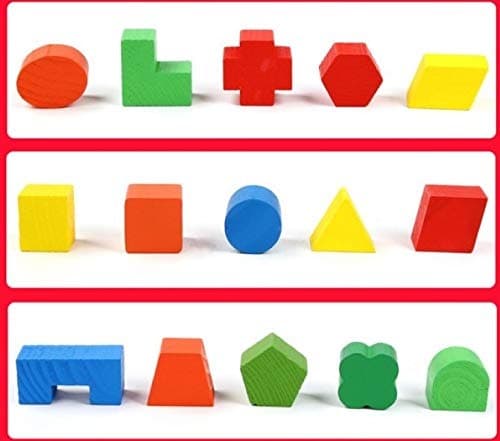 15 Shapes Sorter Intelligence Wooden Box For Kids view 4