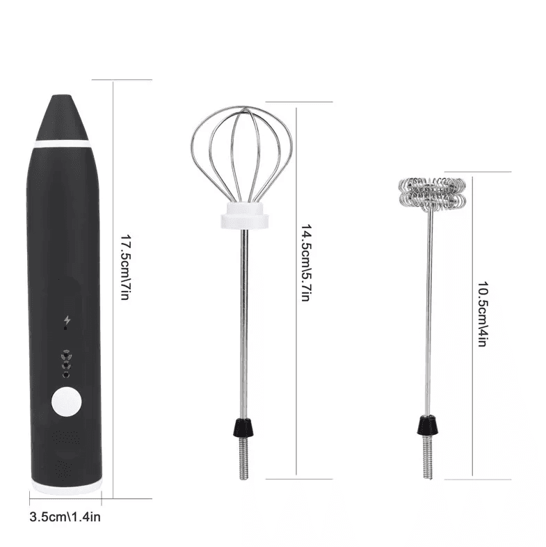 Battery Operated Milk / Coffee / Egg Frother Mixer view 4