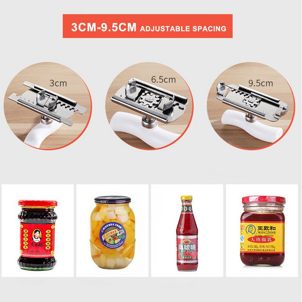 Stainless Steel Labor-Saving Opening Tool Can Opener Glass Can Opener Capping Device view 3