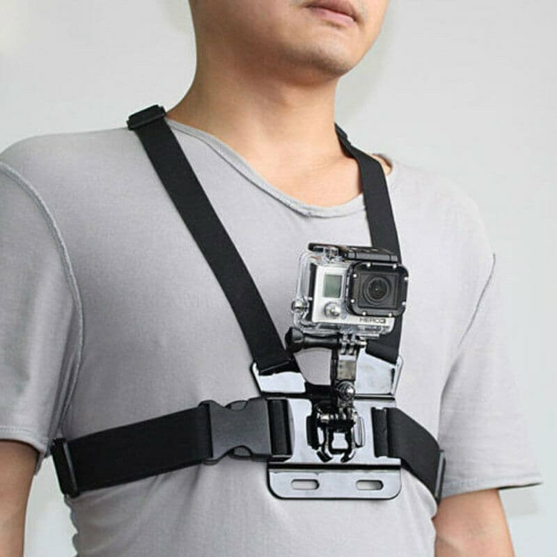 Adjustable Chest Body Harness Belt Strap Mount For Gopro Hero 8 7 6 5 Dji Osmo view 2