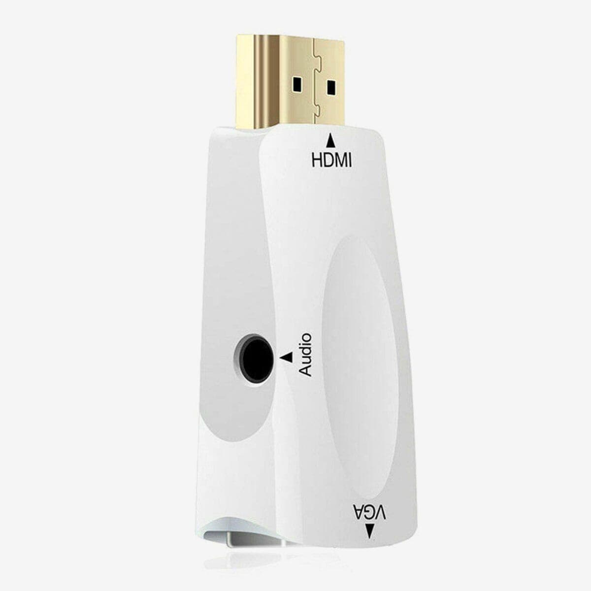Hdmi Male To Vga Female 1080P Video Converter Adapter Cable 3.5Mm Audio