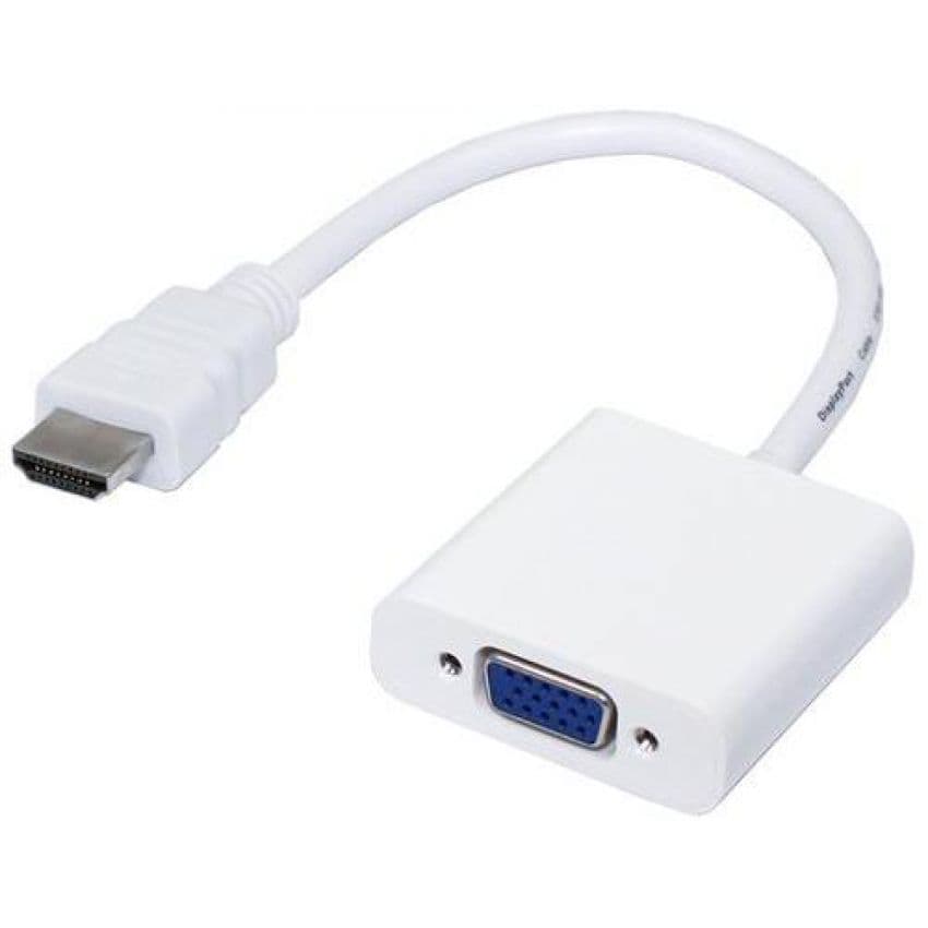 HDMI Male to VGA Female Video Cable Cord Converter Adapter For PC DVD HDTV 1080P view 2