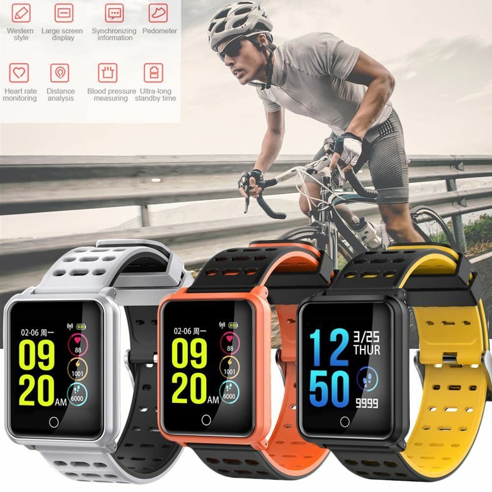 N88 Fitness Tracker With Heart Rate Monitor Sleep Pedometer Activity Blood Pressure Oxygen Wristband Smartwatch For Android/Ios view 3