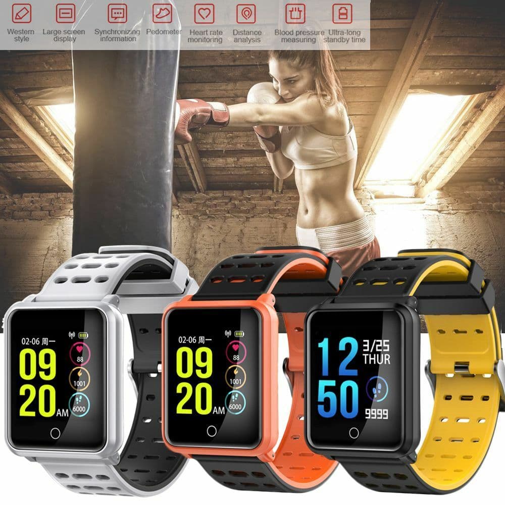 N88 Fitness Tracker With Heart Rate Monitor Sleep Pedometer Activity Blood Pressure Oxygen Wristband Smartwatch For Android/Ios view 4