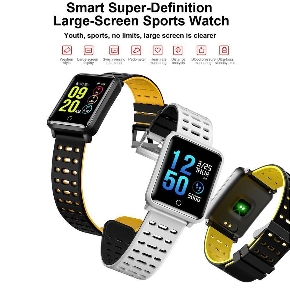 N88 Fitness Tracker With Heart Rate Monitor Sleep Pedometer Activity Blood Pressure Oxygen Wristband Smartwatch For Android/Ios view 7