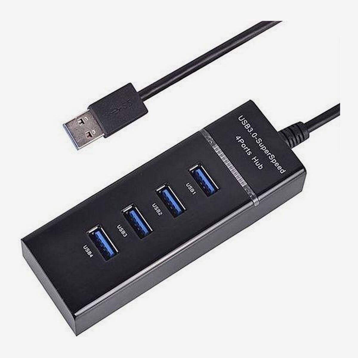 Mini USB HUB 3.0 5Gbps 4 Ports Micro Splitter Adapter
