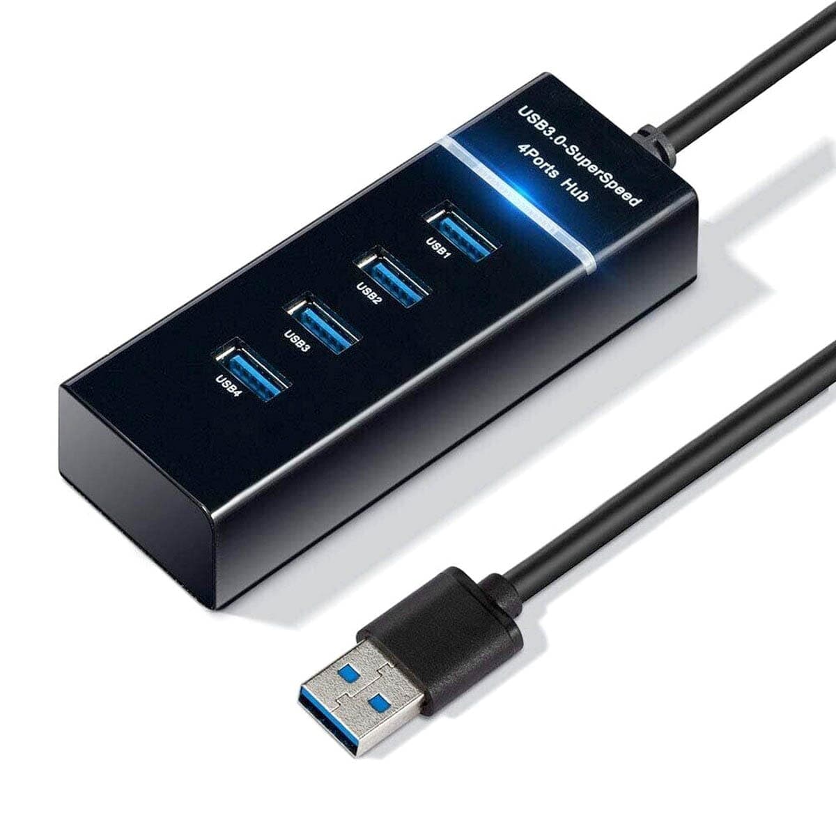 Mini USB HUB 3.0 5Gbps 4 Ports Micro Splitter Adapter view 2