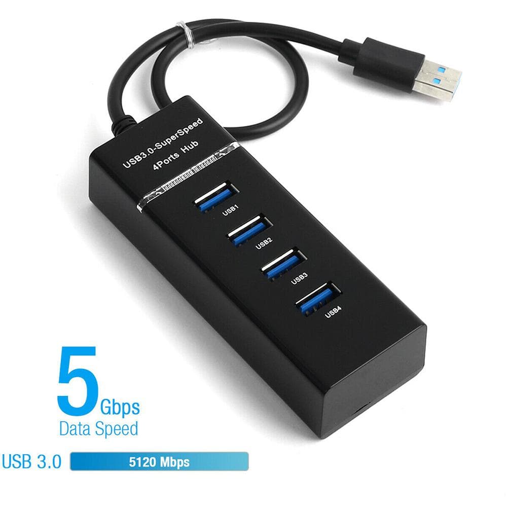 Mini USB HUB 3.0 5Gbps 4 Ports Micro Splitter Adapter view 4