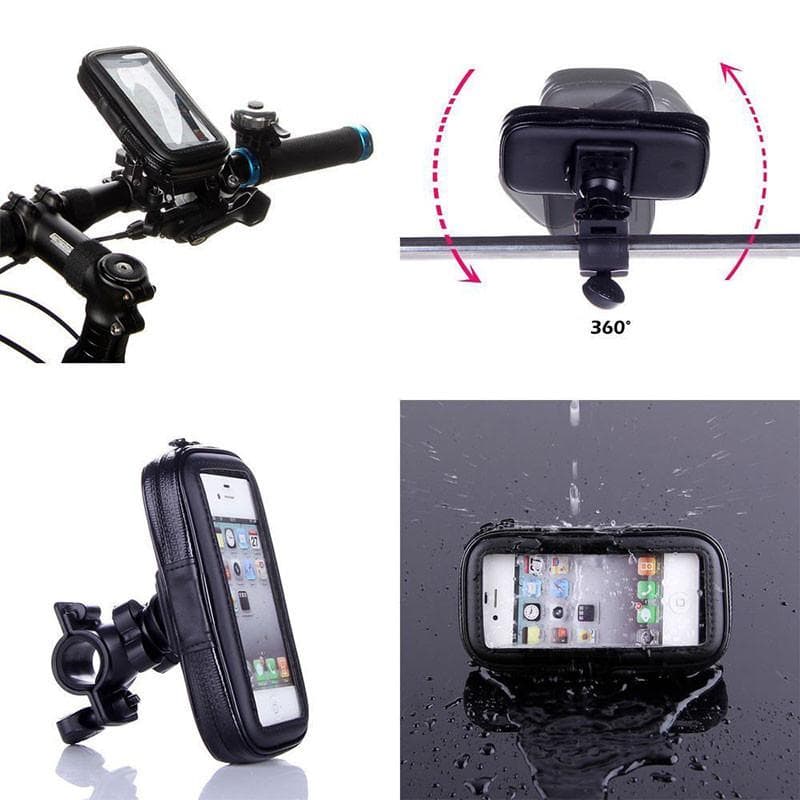 Universal Waterproof Motor Bike Phone Mount Holder