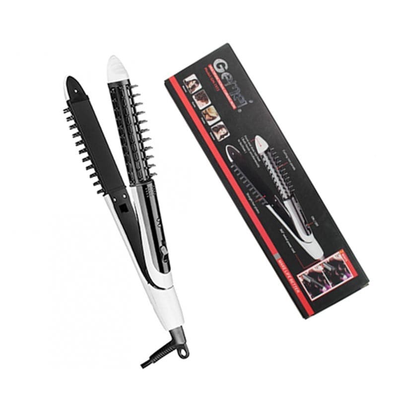 Gemei  2 In 1 Hair Straightener And Curler - Gm-1972 view 3