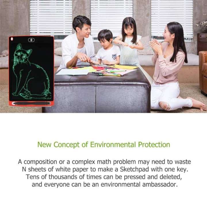 8.5 Inch LCD Writing Tab LCD Drawing Pad Digital Portable for Kids & Adults LCD Drawing tab LCD Writing Pad view 8