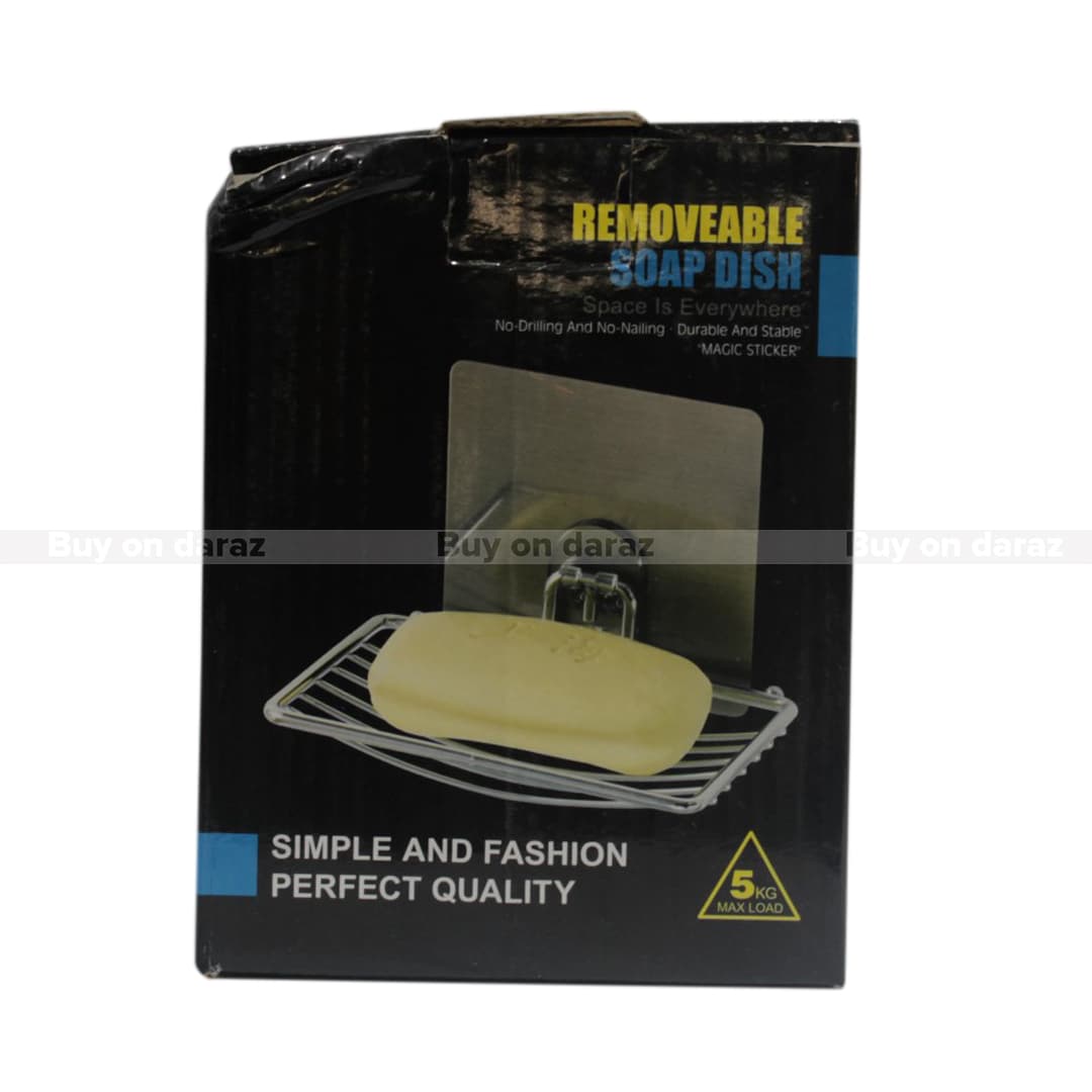Stainless Steel Removable Soap Holder view 3