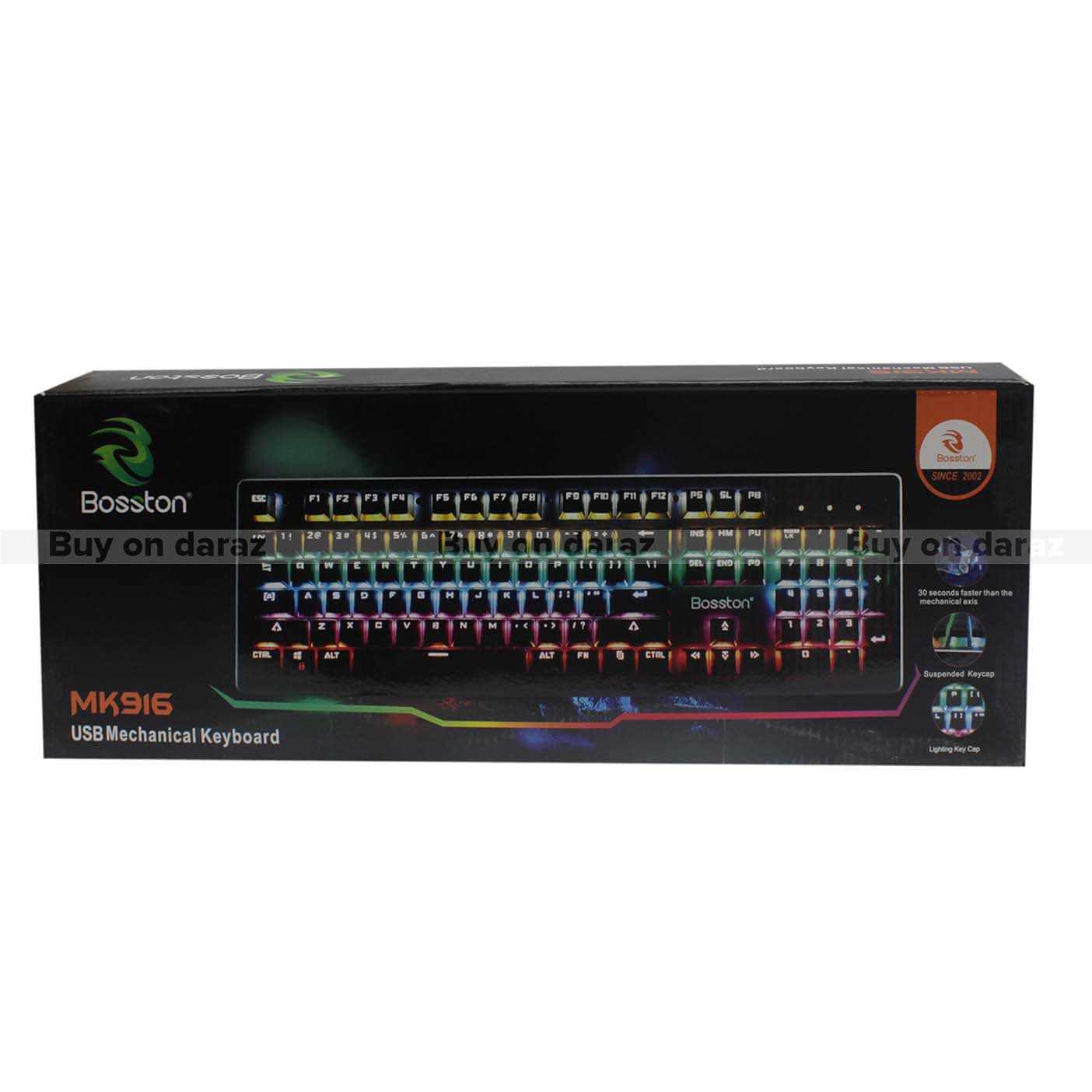 Bosston Mk916 Usb Mechanical Keyboard view 2