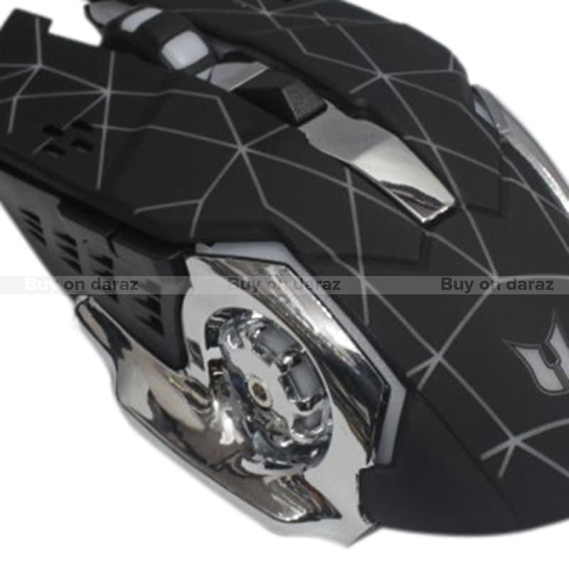 Multicolor DM-09 ICEDI USB Mouse view 2