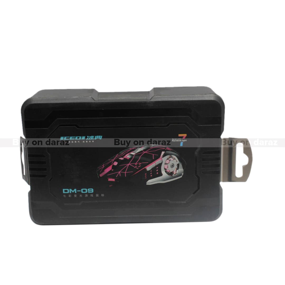 Multicolor DM-09 ICEDI USB Mouse view 4