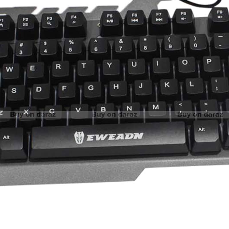 Eweadn Gt-5 Metal Backlight Gaming Keyboard view 2