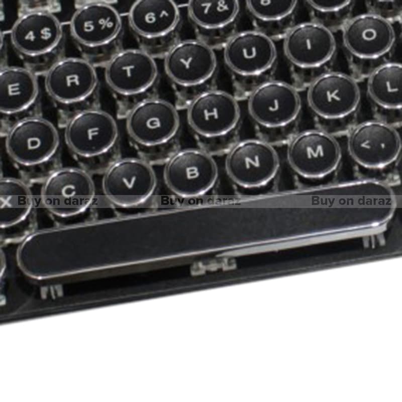 Black/Silver Advanced Competitive Mechanical Keyboard view 3