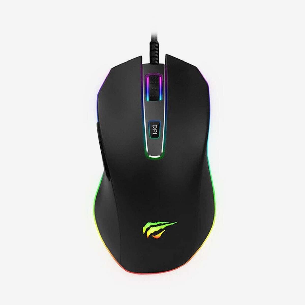 HAVIT MS837 7000DPI RGB Backlit Programmable Gaming Mouse