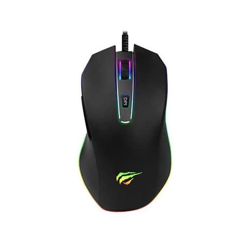 HAVIT MS837 7000DPI RGB Backlit Programmable Gaming Mouse view 5