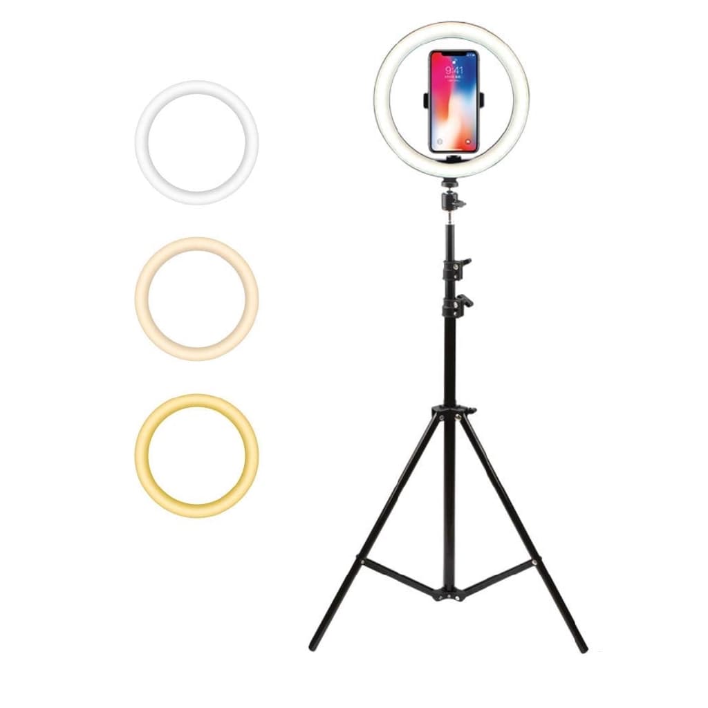 8''/20cm Selfie Ring Light Dimmable LED Ringlight Tripod Photo Studio Photography With 7FT Tripod Stand view 2