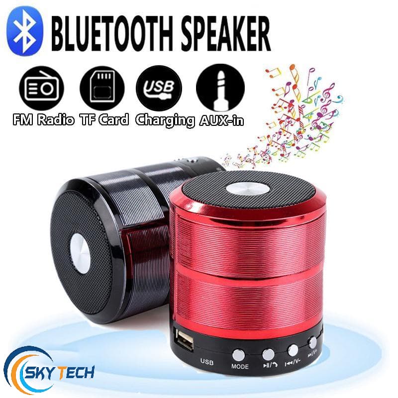 WSTER Ws-887 Mini Bluetooth Speaker view 5