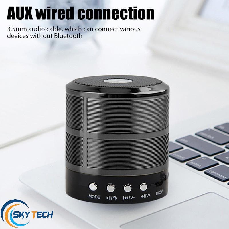 WSTER Ws-887 Mini Bluetooth Speaker view 8