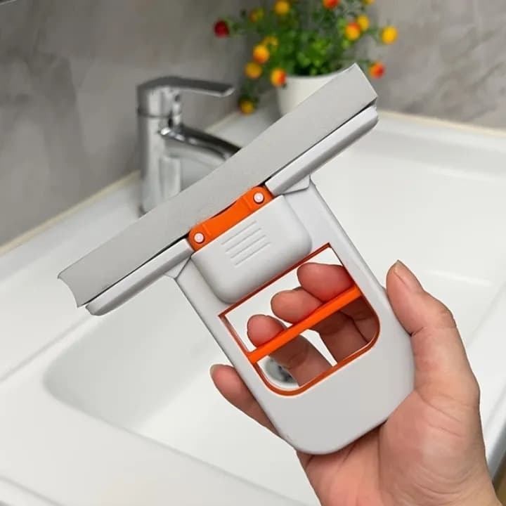 Multi Function Telescopic Mini Mop |  Detachable Handle , No‑Hand‑Wash Dust Removal , Kitchen/Bathroom/Car/Glass Cleaner