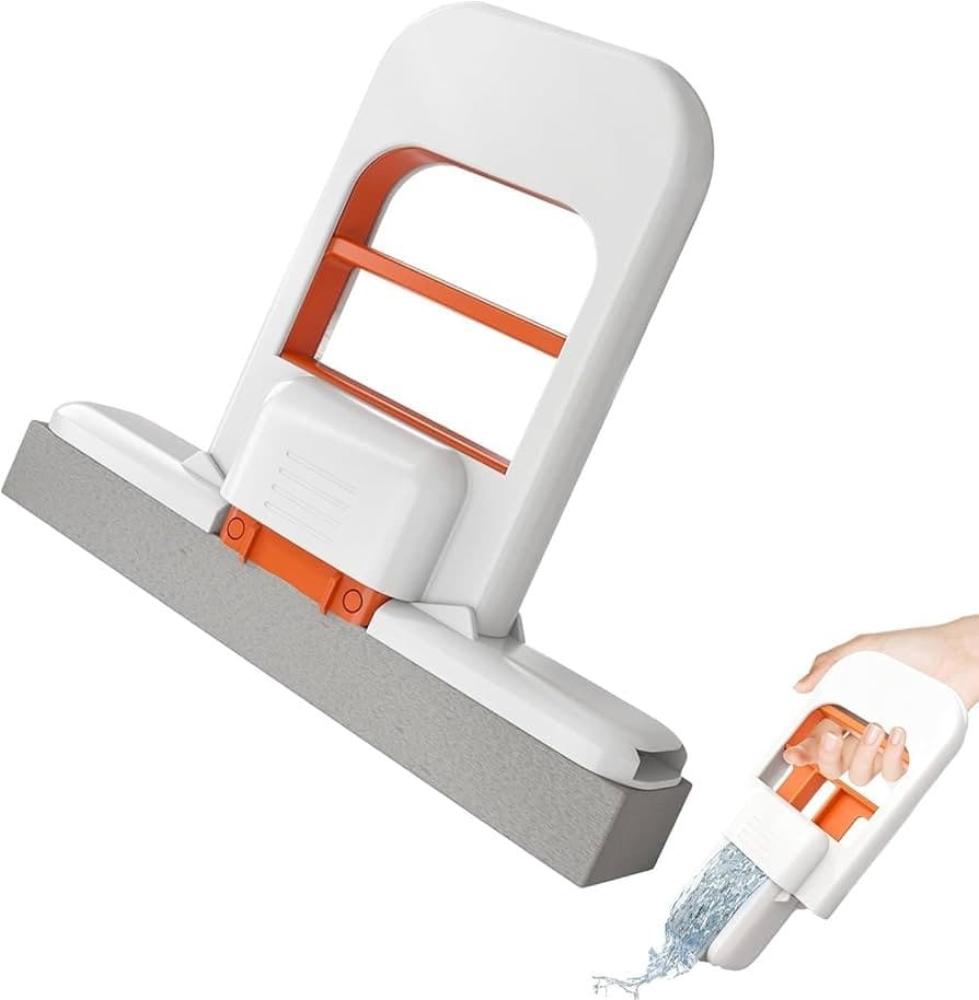 Multi Function Telescopic Mini Mop |  Detachable Handle , No‑Hand‑Wash Dust Removal , Kitchen/Bathroom/Car/Glass Cleaner view 4
