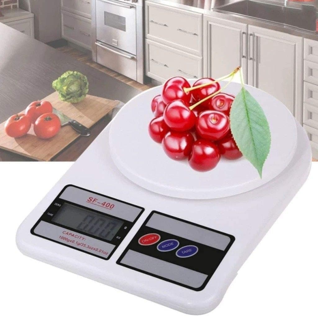 SF-400 Digital Kitchen Weighing Scale 10Kg | Kitchen Scale With Battery view 3