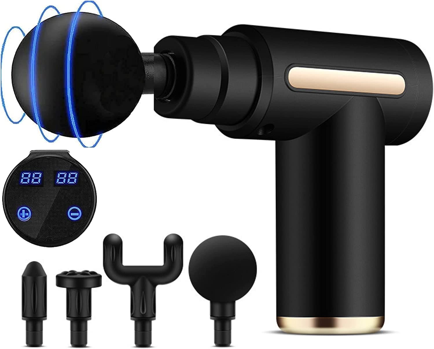 6 Gears Body Massage Gun , Electric Vibration Body Muscle Massager Fascial Gun , Body Massage Machine , Facial Body Massage Gun view 6