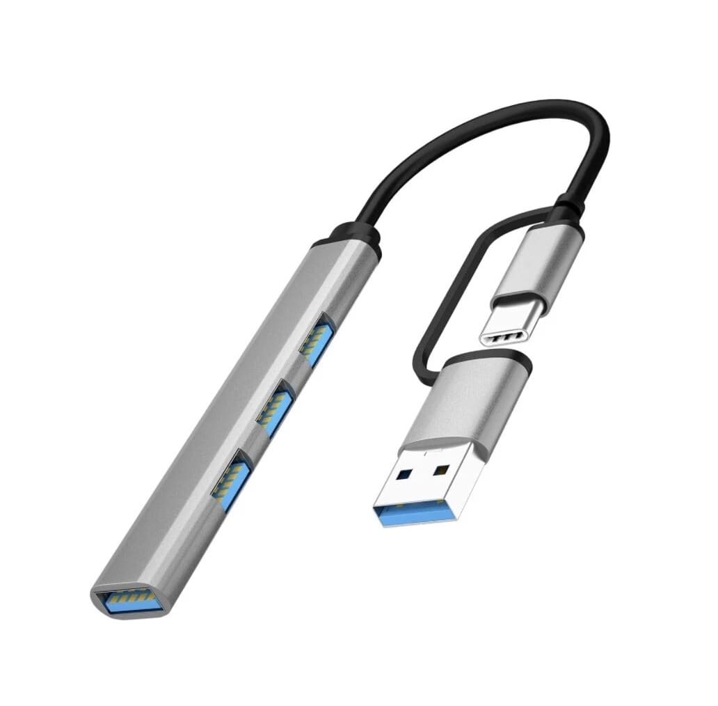 2 In 1 USB And C Hub Multiport Adapter view 1