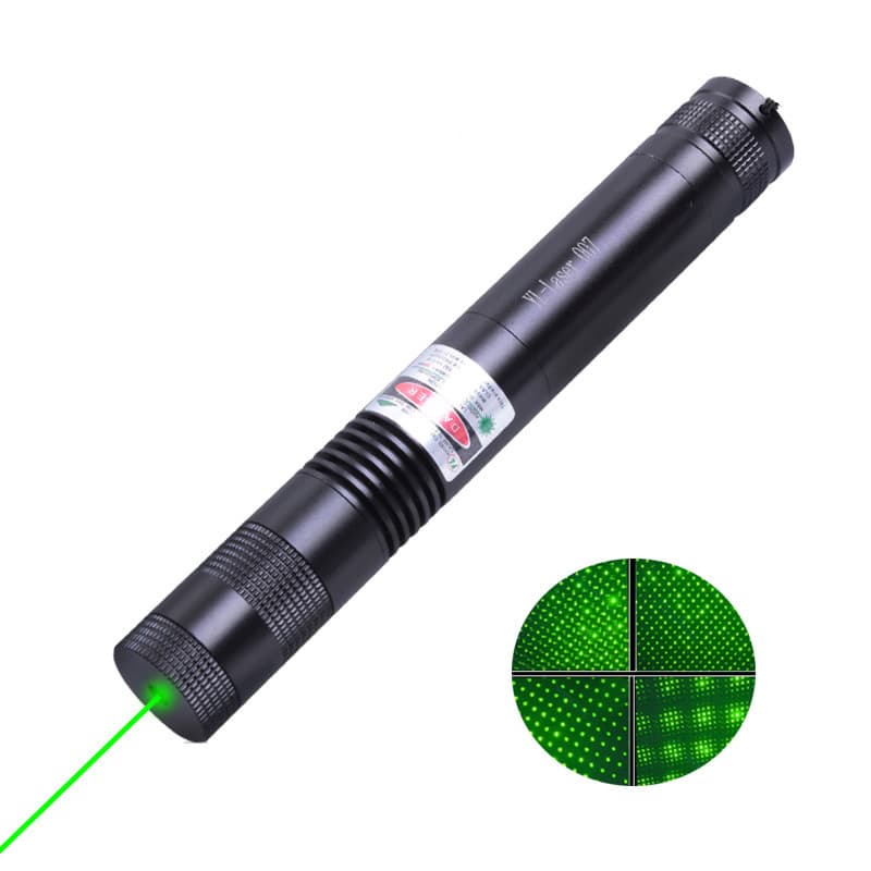 2000MW High Power 532NM Green Laser Pointer Pen Focus Adjustable With Starry Cap view 1