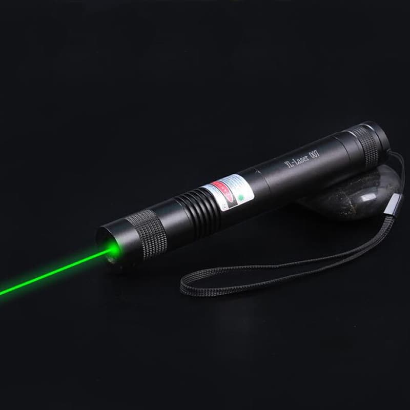 2000MW High Power 532NM Green Laser Pointer Pen Focus Adjustable With Starry Cap view 2