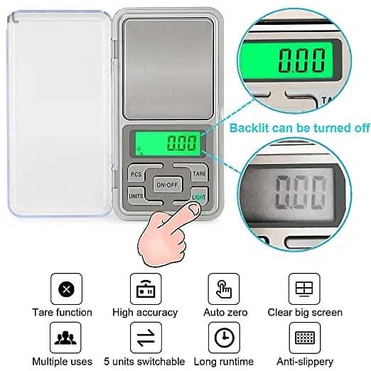 200g Digital Pocket Weight Scale view 2