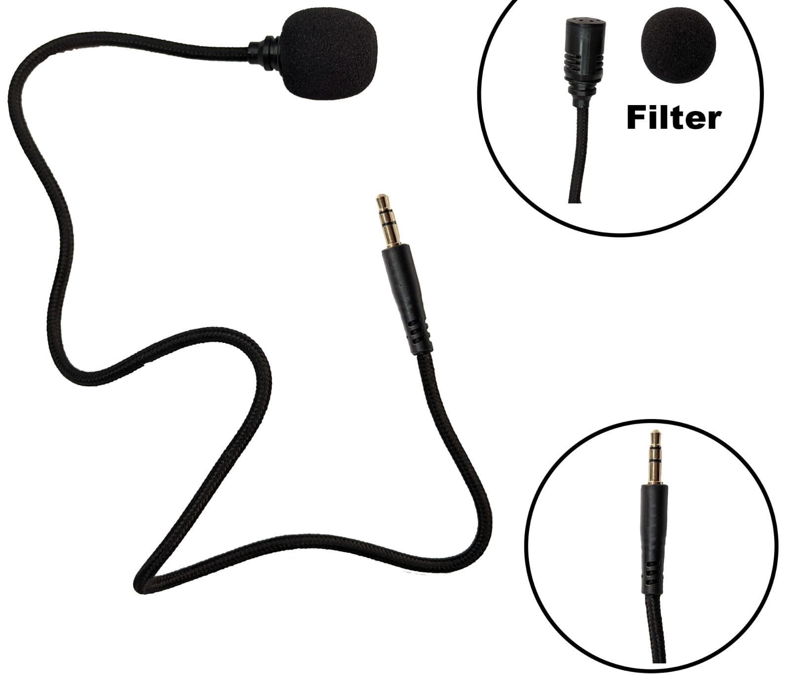 3.5mm Stereo Flexible Mic Audio External Microphone For GoPro view 1