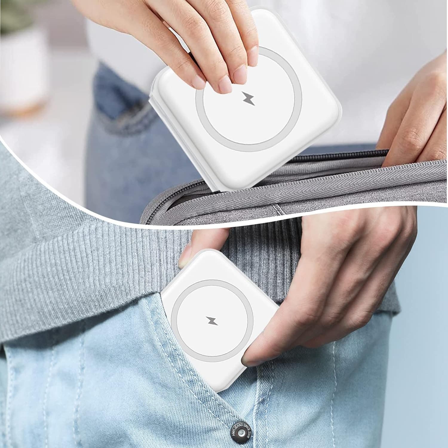 3 In 1 Foldable Wireless Charger Station For Phone Watch Earbuds view 2
