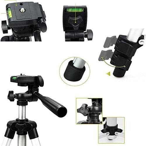 3110 Tripod Adjustable Stand For Phone And Camera Aluminium Alloy Tripod view 3