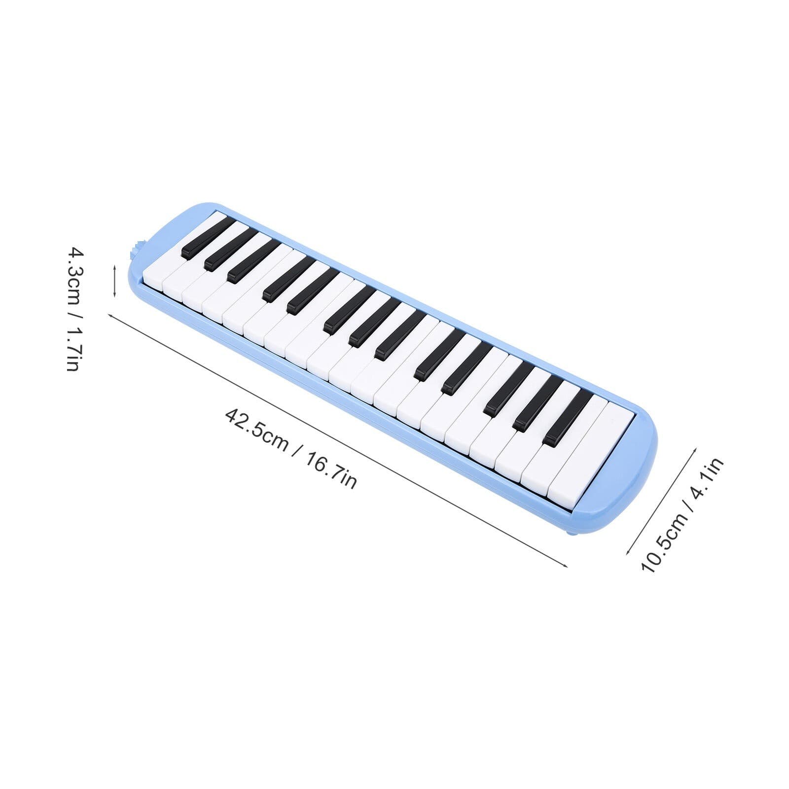 32 Key Melodica Kit ABS Black And White Keyboard Instrument view 3