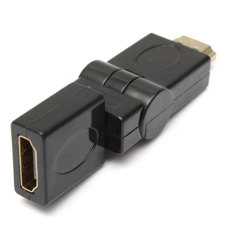 360 Degree Rotation Swivel HDMI Male To HDMI Female Adjustable HDMI Connector view 3