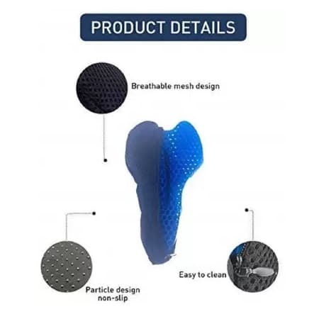3D Egg Seat Cushion Bicycle Seat Cover Free Size view 3