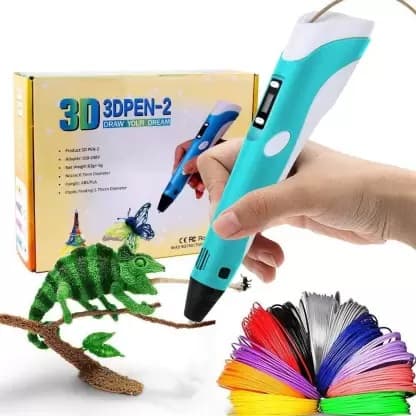 3D Pen Professional Creativity 3D Printing Pen with 3 x 1.75mm ABS/PLA Filament view 1
