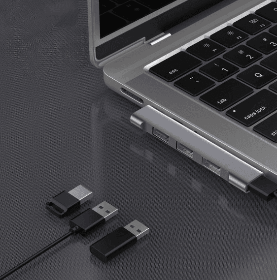 4 In 1 Type C USB Hub Extender view 2