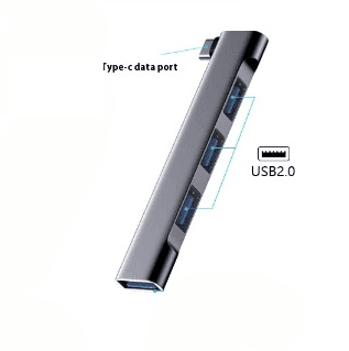 4 In 1 Type C USB Hub Extender view 3