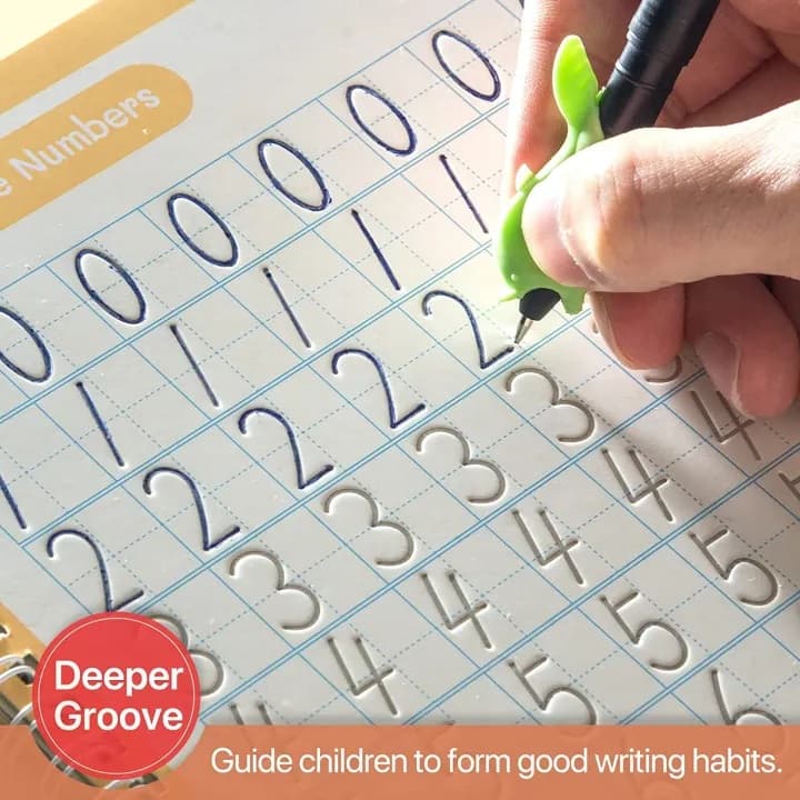 4 Pack Magic Handwriting Practice Copybook For Kids view 1