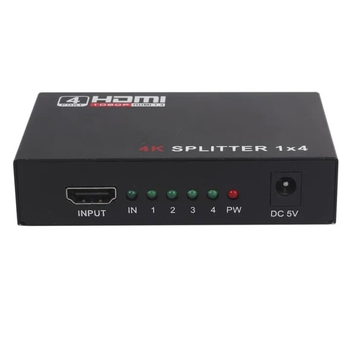 4 Port HDMI Hub Multi Splitter & HDTV 1080P 1 Input 4 Output view 3