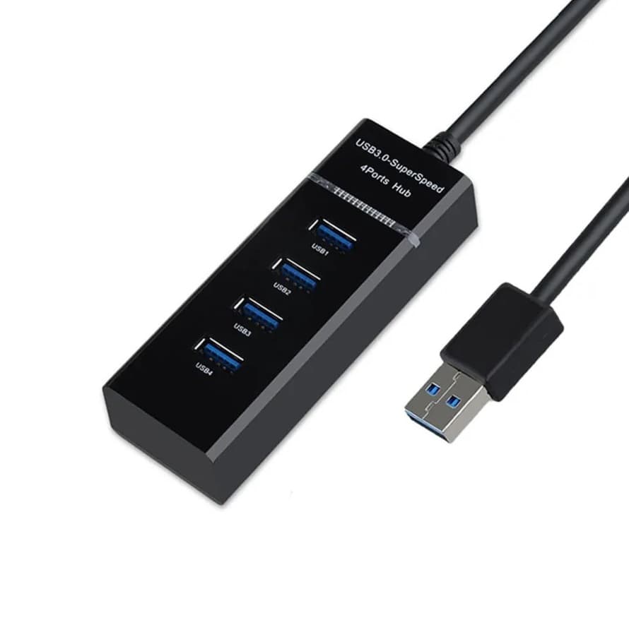 4 Ports USB Hub view 1