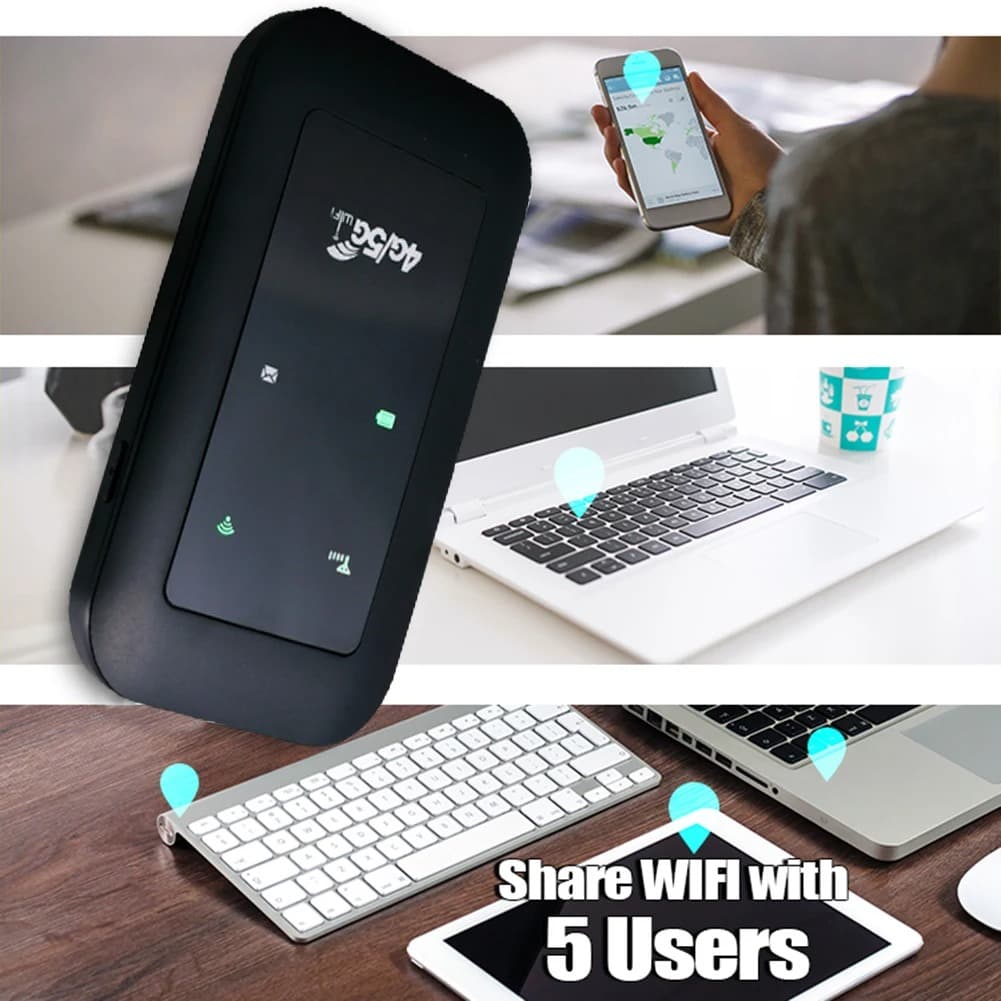 4G Mobile WiFi Router 150Mbps 4G LTE Wireless Pocket Wifi view 3
