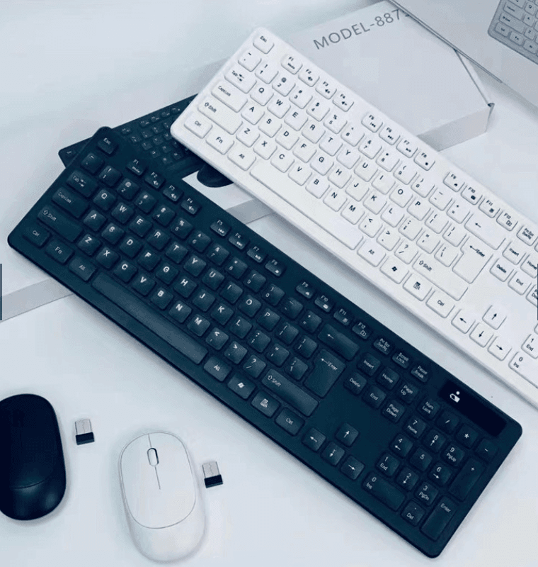8875 Wireless Keyboard And Mouse Set Combo view 2